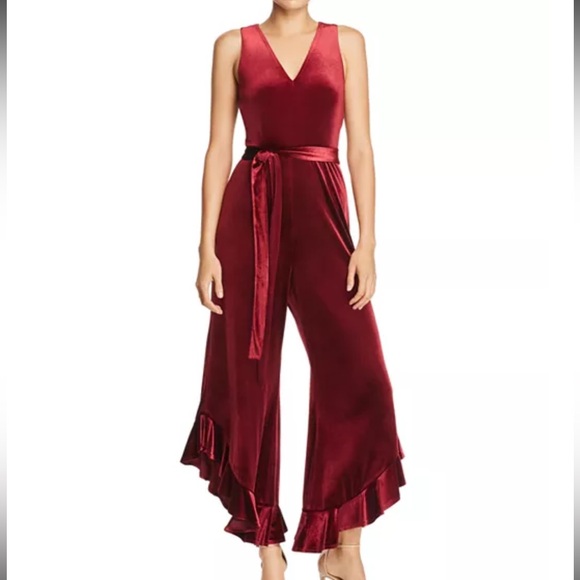 Betsey Johnson Pants - Betsey Johnson
Flared-Leg Velvet Jumpsuit  Sz.14 pre loved in euc
